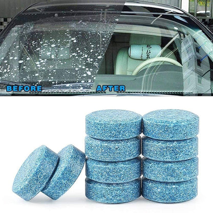 Car Wiper Detergent Effervescent Tablets (20 Pieces) PottersPride Car Wiper Detergent Effervescent Tablets Tablet Concentrate Vehicle Glass Cleaner