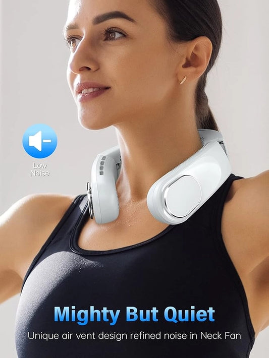 Tp MaX PoRtAbLe BlAdElEsS NeCk FaN ReChArGeAbLe HaNdS FrEe PeRsOnAl CoOlInG FaN | 360° AiRfLoW WeArAbLe NeCk FaN | 3 SpEeD USB ReChArGeAbLe MiNi FaN FoR TrAvEl OfFiCe HoMe OuTdOoR SuMmEr UsE (cd_rom)